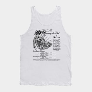 MG TC - advert Tank Top